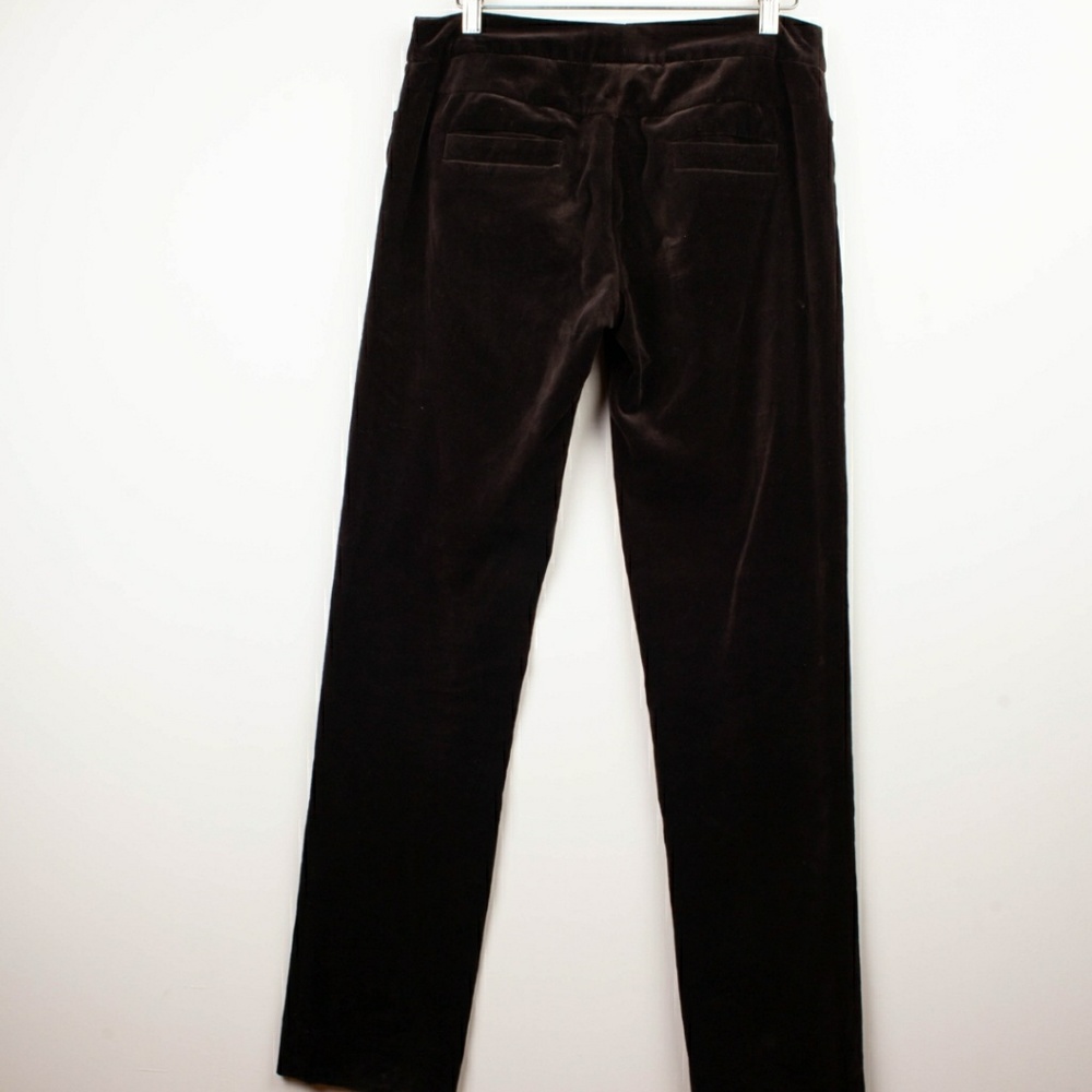 Diane von Furstenberg Brown Velvet Trousers, 6